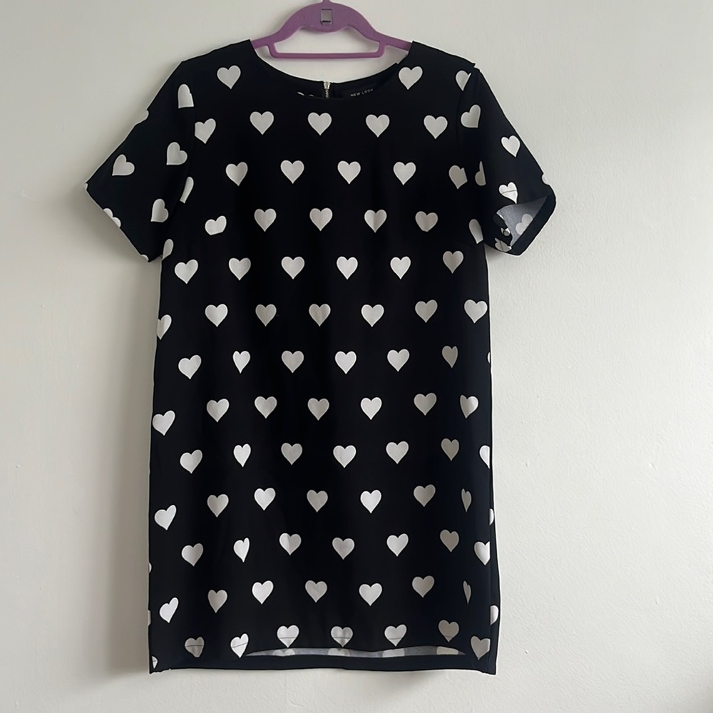 Super cute mini dress with hearts